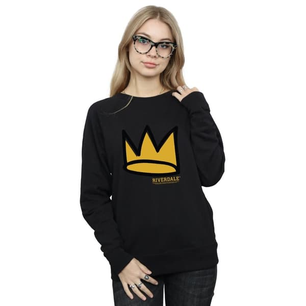 Riverdale Womens/Ladies Jughead Hat Logo Sweatshirt