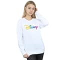 Miniatyrbild 2 av 3: Disney Sweatshirt med färglogotyp för kvinnor/damer