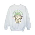 Miniatyrbillede 1 af 3: Star Wars Girls The Mandalorian Small But Mighty Grogu Sweatshirt