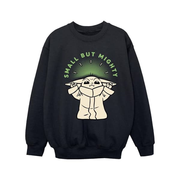 Star Wars Girls The Mandalorian Small But Mighty Grogu Sweatshirt