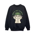 Miniatyrbillede 1 af 3: Star Wars Girls The Mandalorian Small But Mighty Grogu Sweatshirt