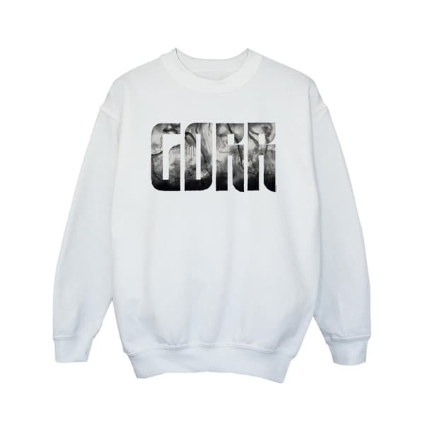 Marvel Girls Thor Love And Thunder Gorr Chest Sweatshirt