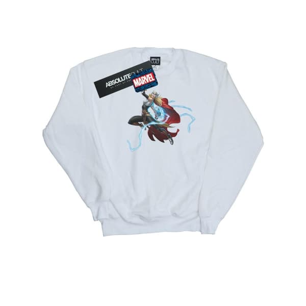 Marvel Boys The Mighty Thor Goddess Of Thunder Sweatshirt