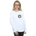 Miniatyrbild 2 av 3: Star Wars Sweatshirt med brösttryck för kvinnor/damer The Mandalorian Galactic Empire Insignia