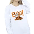 Miniatyrbilde 3 av 4: Tom & Jerry Womens/Ladies Halloween Boo! Sweatshirt