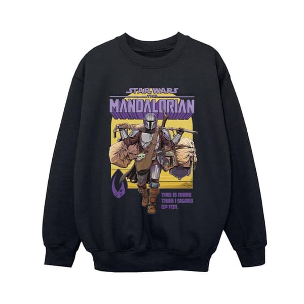 Star Wars Boys The Mandalorian More Than I Signed Up For Sweatshirt
