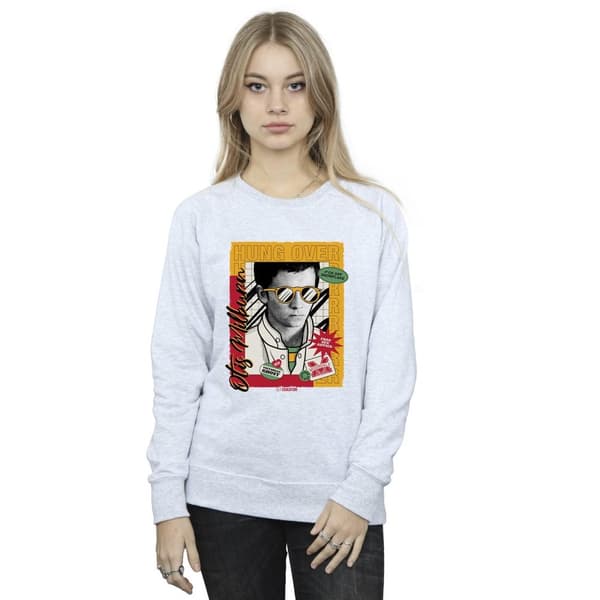 Netflix Womens/Ladies Sex Education Otis Hung Over Collage Sweatshirt