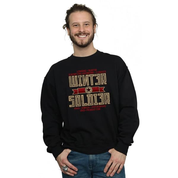 Marvel Sweatshirt med Trigger Badge-märke från Winter Soldier