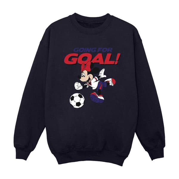 Disney Dam/Tjej Minnie Mouse Going For Goal Sweatshirt