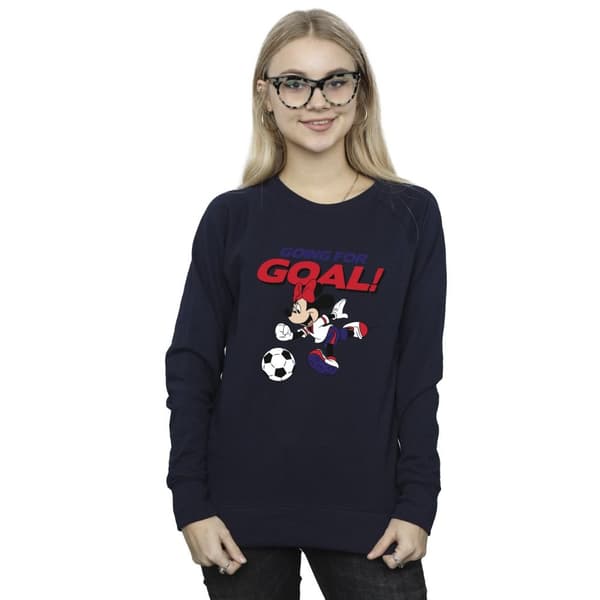 Disney Dam/Tjej Minnie Mouse Going For Goal Sweatshirt