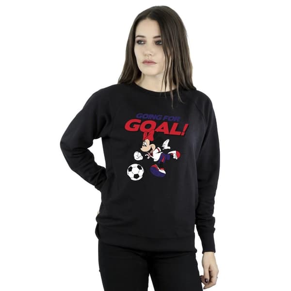 Disney Dam/Tjej Minnie Mouse Going For Goal Sweatshirt