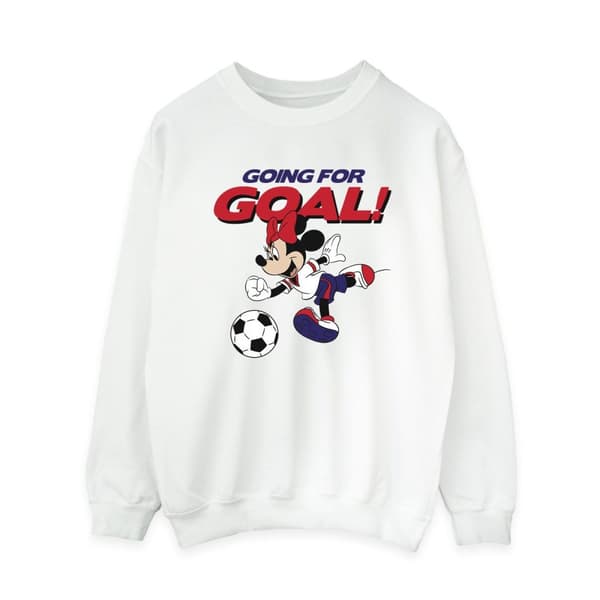 Disney Dam/Tjej Minnie Mouse Going For Goal Sweatshirt