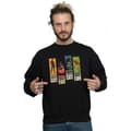 Miniatyrbild 2 av 3: Marvel Sweatshirt med seriestrippar för herrar