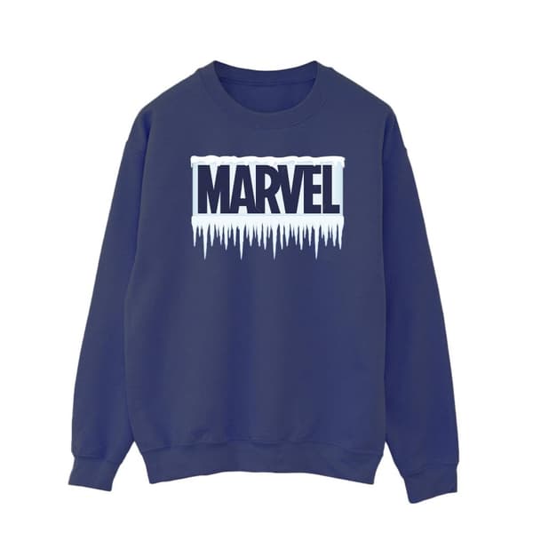 Marvel Mens Icicle Logo Sweatshirt