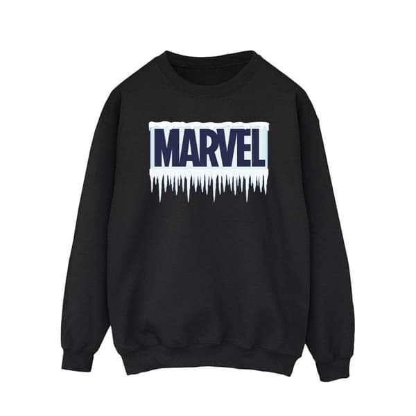 Marvel Sweatshirt med Icicle-logotyp för herrar
