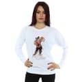 Miniatyrbild 2 av 3: Disney Dam/Tjej Skönheten och odjuret Gaston Biceps To Spare Sweatshirt