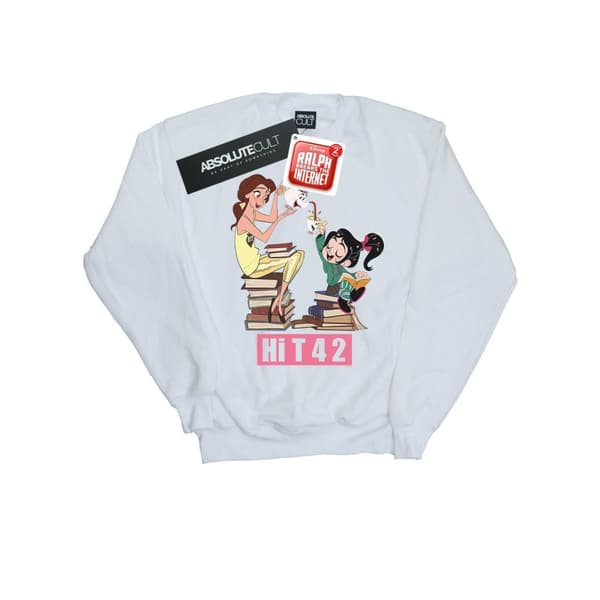 Disney Mens Wreck It Ralph Belle And Vanellope Sweatshirt