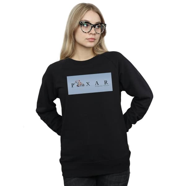 Disney Dam/Tjej Toy Story 4 Duke Caboom Pixar Studios Logo Sweatshirt