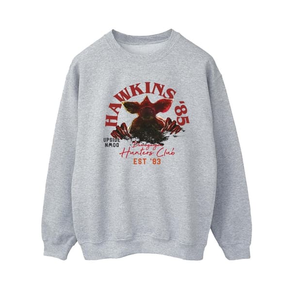 Netflix Stranger Things - Hunters Club - Sweatshirt - dam/dam Sports Grey XXL