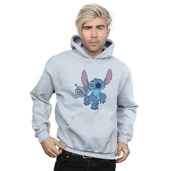 Disney Mens Lilo And Stitch Hypnotized Hoodie