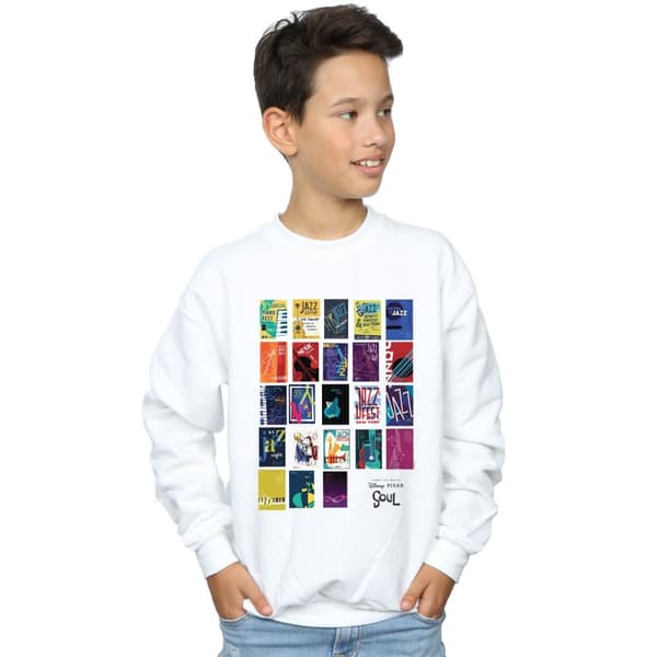 Disney Pojkar Soul Jazz Poster Vägg Sweatshirt