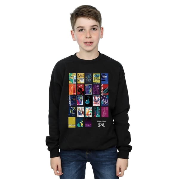 Disney Pojkar Soul Jazz Poster Vägg Sweatshirt
