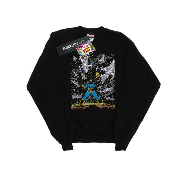 Marvel Mens Thanos Ships Sweatshirt