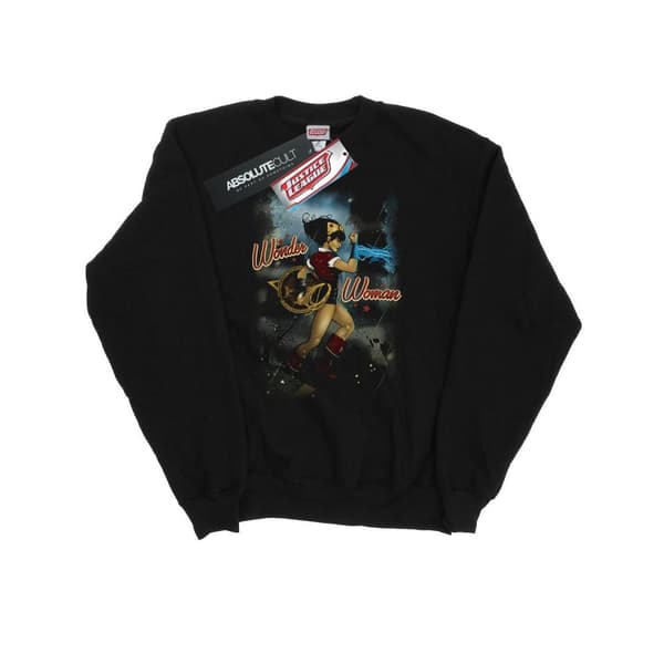 DC Comics Mens Wonder Woman Bombshell Cover Sweatshirt