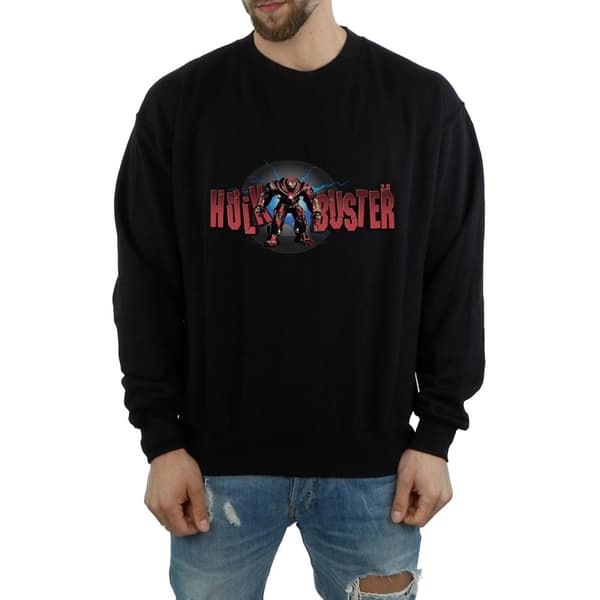 Marvel Mens Avengers Infinity War Hulkbuster 2.0 Sweatshirt