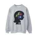 Miniatyrbilde 1 av 3: Disney Mens Inside Out Head Silhouette Sweatshirt
