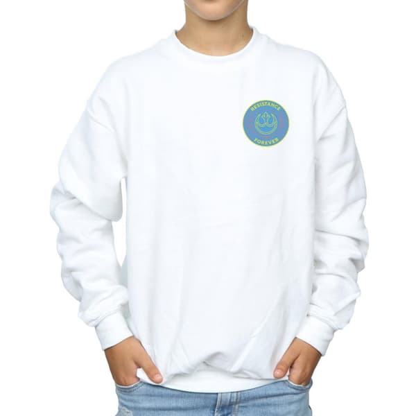 Star Wars: The Rise of Skywalker Sweatshirt med brösttryck Resistance Forever för pojkar
