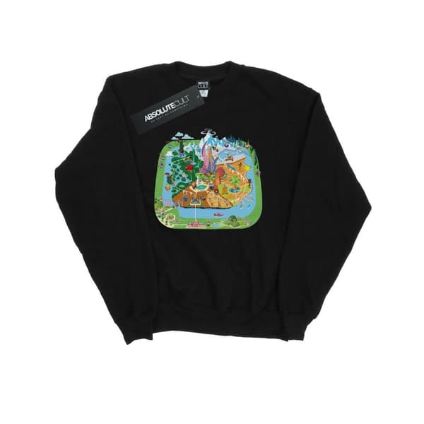 Disney Mens Zootropolis City Sweatshirt Black L