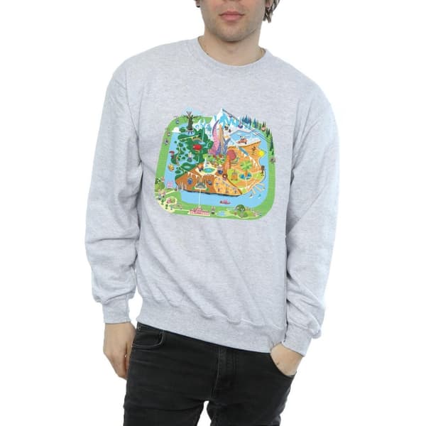Disney Mens Zootropolis City Sweatshirt