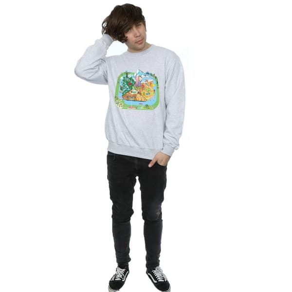 Disney Mens Zootropolis City Sweatshirt