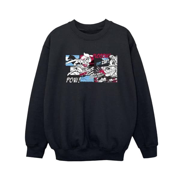 DC Comics Pojkar - Superman - Sweatshirt med seriestrippar