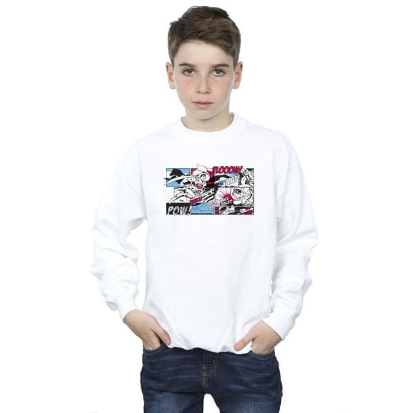 DC Comics Boys Superman Comic Strip Sweatshirt