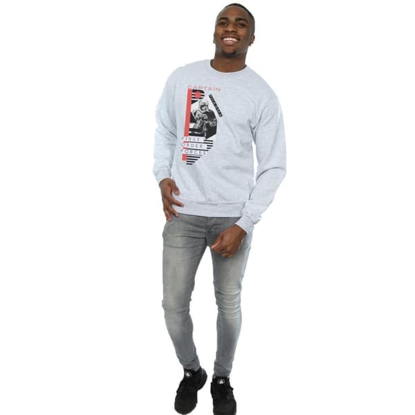 Star Wars Mens The Last Jedi Captain Phasma Sweatshirt