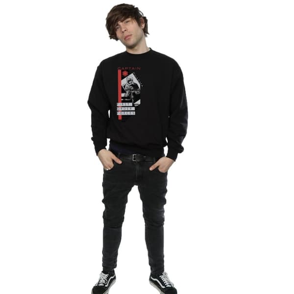 Star Wars Mens The Last Jedi Captain Phasma Sweatshirt