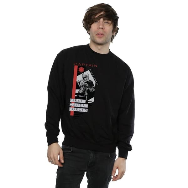 Star Wars Mens The Last Jedi Captain Phasma Sweatshirt