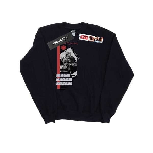 Star Wars Mens The Last Jedi Captain Phasma Sweatshirt