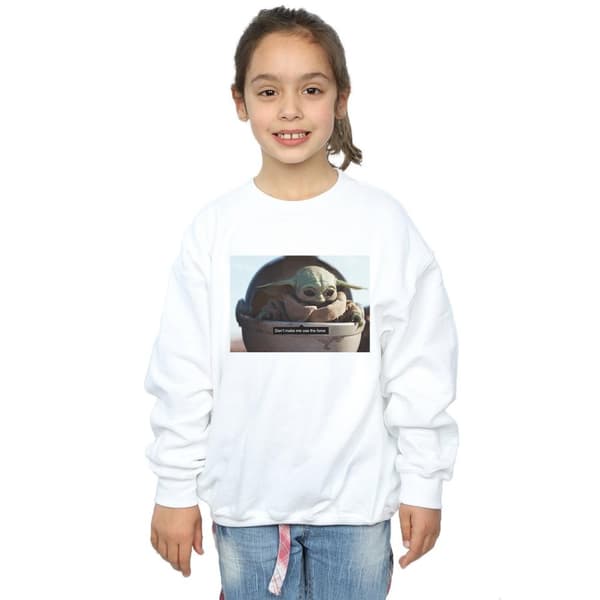 Star Wars Girls The Mandalorian Don´t Make Me Sweatshirt