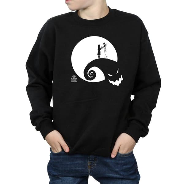Disney Pojkar Nightmare Before Christmas Moon Oogie Boogie Sweatshirt