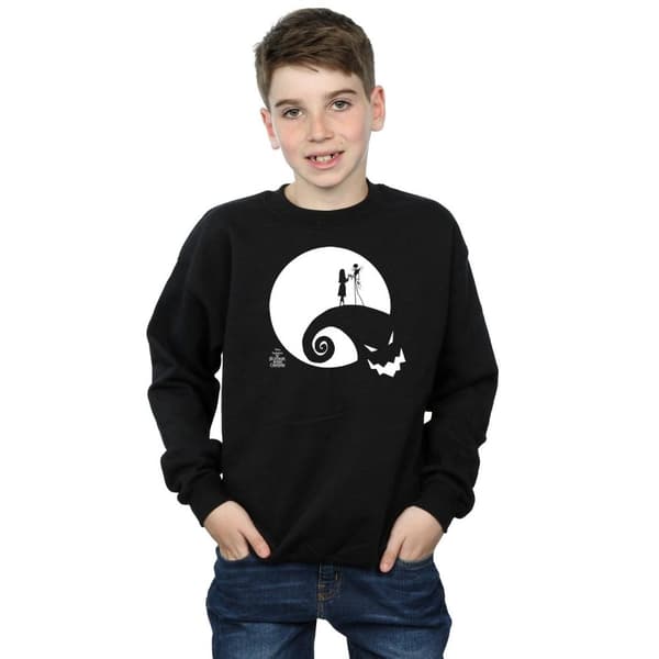 Disney Pojkar Nightmare Before Christmas Moon Oogie Boogie Sweatshirt