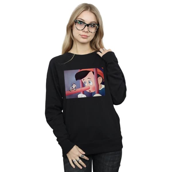 Disney Dam/Tjej Pinocchio Nose Still Sweatshirt