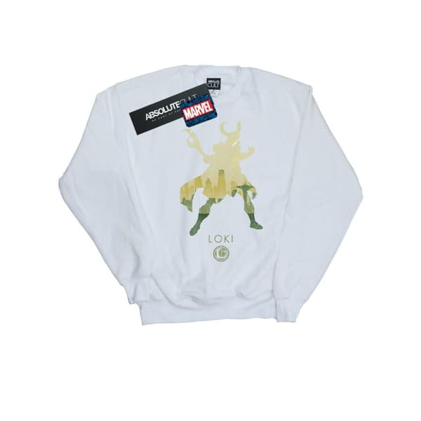 Marvel Pojkar Loki Silhouette Sweatshirt