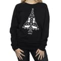 Miniatyrbild 3 av 5: Disney Dam/kvinnor Frozen Christmas Tree Sweatshirt