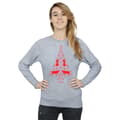 Miniatyrbild 2 av 3: Disney Dam/kvinnor Frozen Christmas Tree Sweatshirt