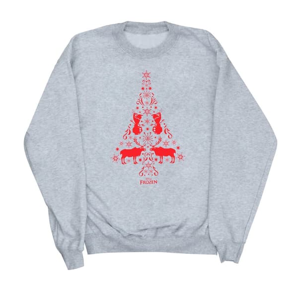 Disney Dam/kvinnor Frozen Christmas Tree Sweatshirt