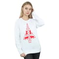Miniatyrbild 2 av 3: Disney Dam/kvinnor Frozen Christmas Tree Sweatshirt
