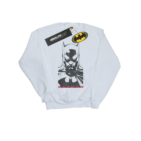 DC Comics Dam/Tjej Batman Solid Stare Sweatshirt